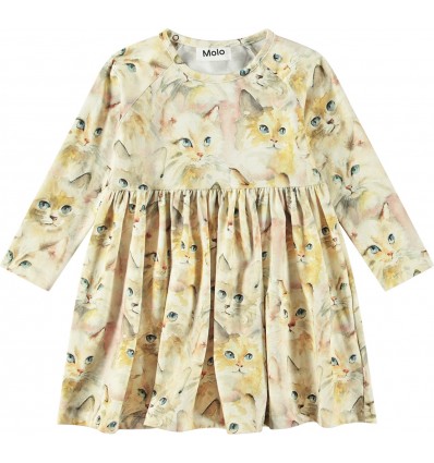 aquarelle cats charmaine baby dress