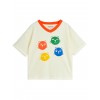 camiseta blanca gatos colores