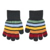 magic gloves 1-3 y  multicolor stripes verbier