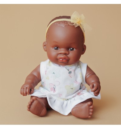 African baby girl doll dress 21cm