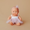 Caucasian baby doll knitted sweater 21cm GIRL