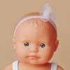 Caucasian baby doll knitted sweater 21cm GIRL