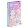 colouring set pastel kawaii