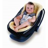 Lambswool liner for stroller