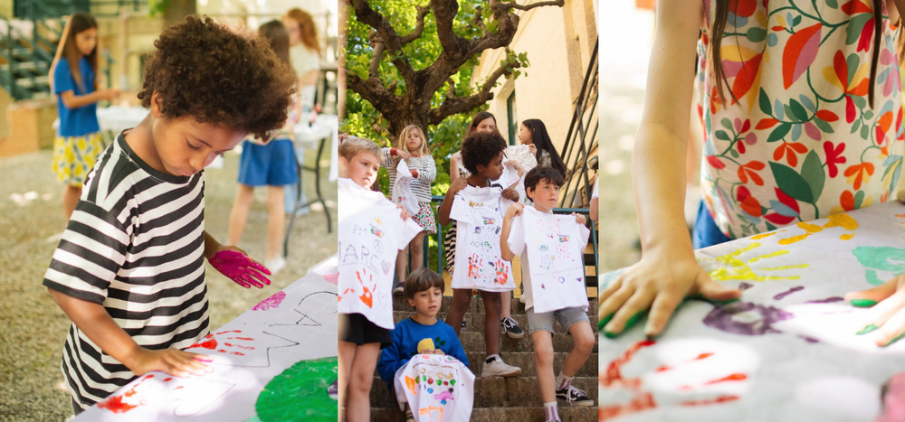 Niños en el Fantastic Camp de Compañía Fantástica Mini, campamento de verano infantil