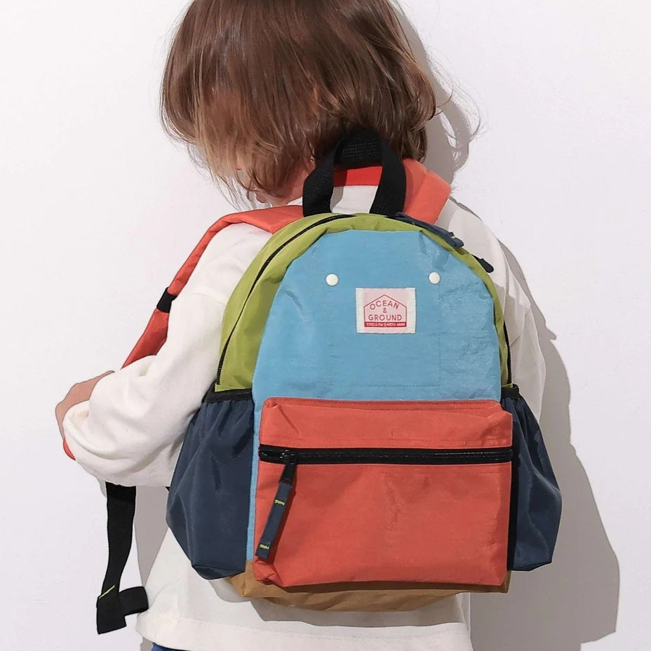 Mochila Ocean & Ground disponible en Älva for Kids, única tienda en España, Malasaña Madrid