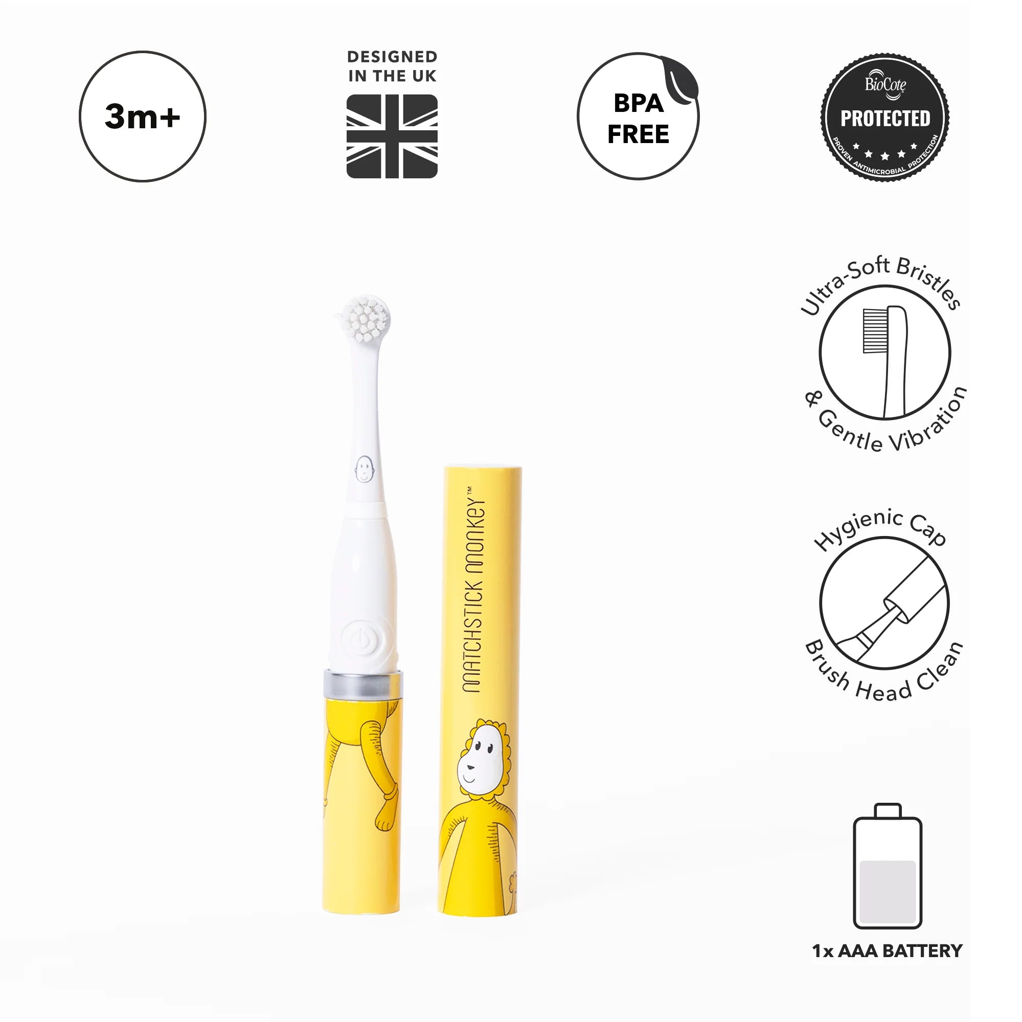 Cepillo de dientes eléctrico León