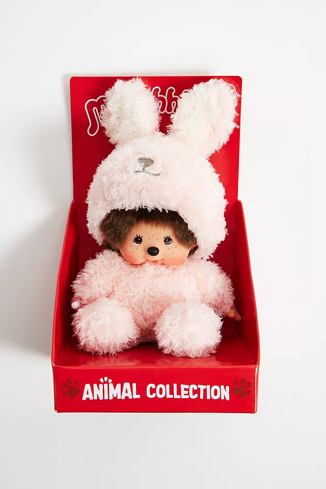monchhichi fluffly bunny 20 cm