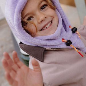 Pasamontañas Polar Lila