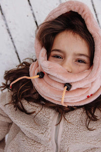 Pasamontañas Polar Rosa