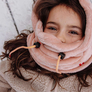 Pasamontañas Polar Rosa