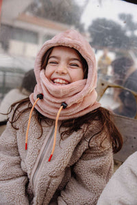 Pasamontañas Polar Rosa