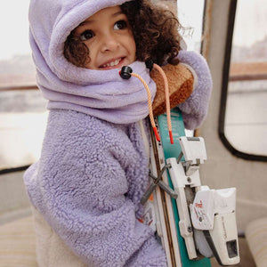 Pasamontañas Polar Lila