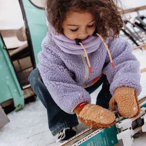 Pasamontañas Polar Lila