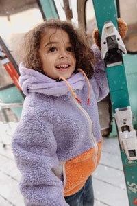 Pasamontañas Polar Lila