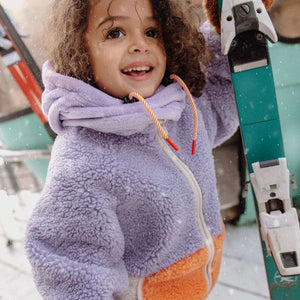 Pasamontañas Polar Lila