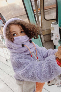 Pasamontañas Polar Lila