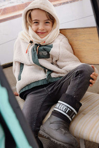 Pasamontañas Polar Crema