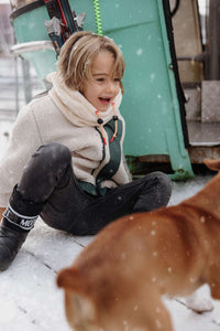 Pasamontañas Polar Crema