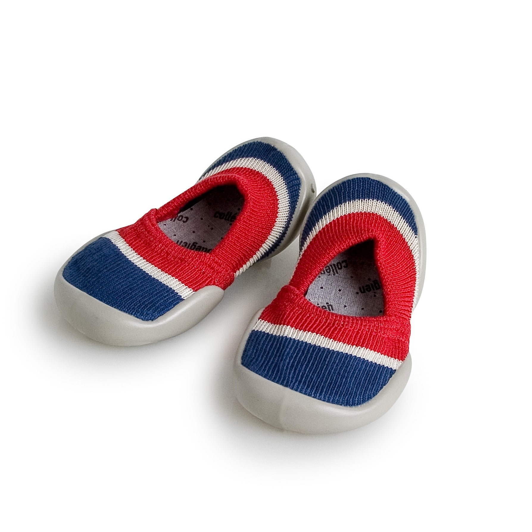 Collegien espadrilles rojas y azules