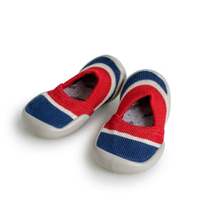 Collegien espadrilles rojas y azules