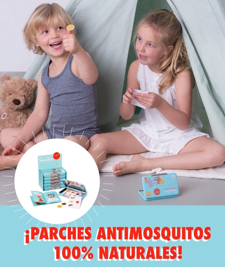 SQUITOS parches anti mosquitos