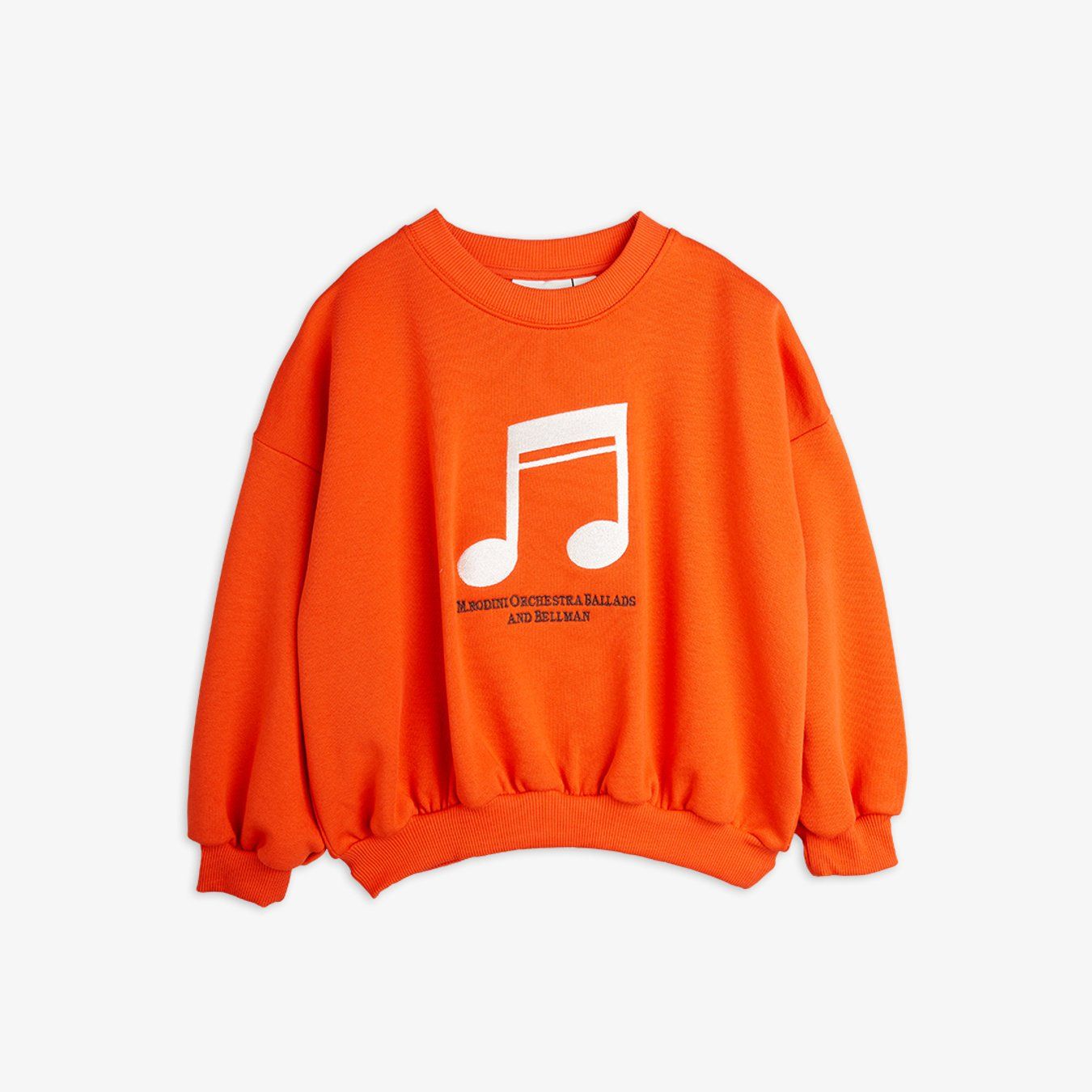 Sudadera nota musical bordada mini rodini