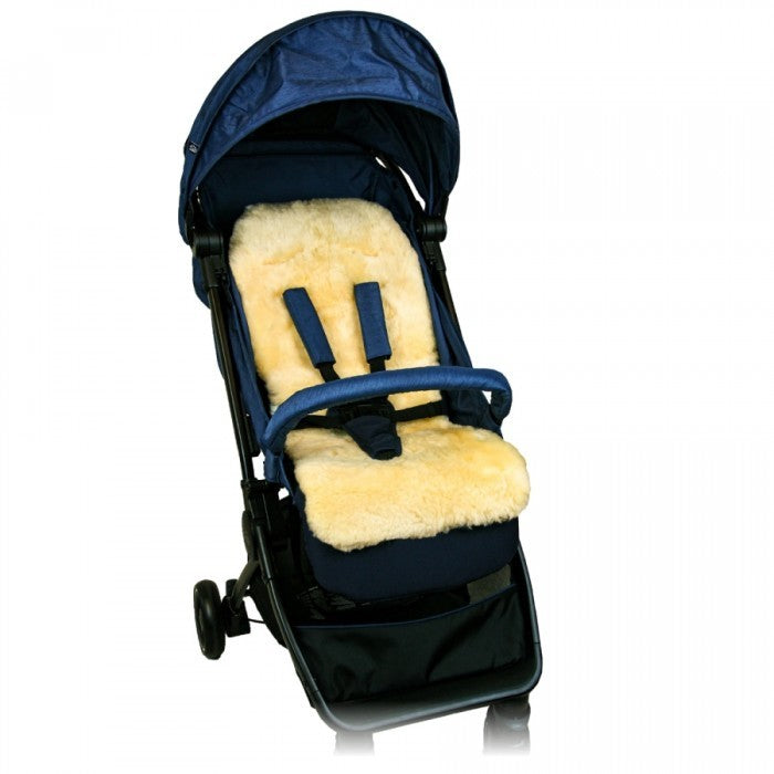 Universal merino wool stroller cover