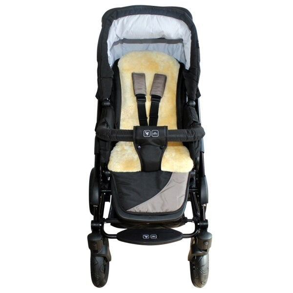 Universal merino wool stroller cover