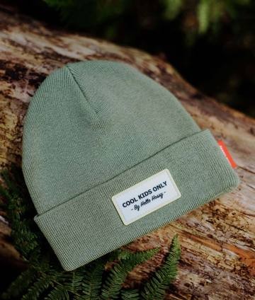 gorro beanie urban verde khaki kid