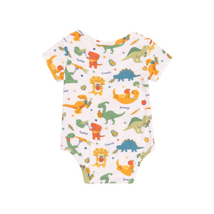 Body de manga corta "Dinosaurios Veggie"