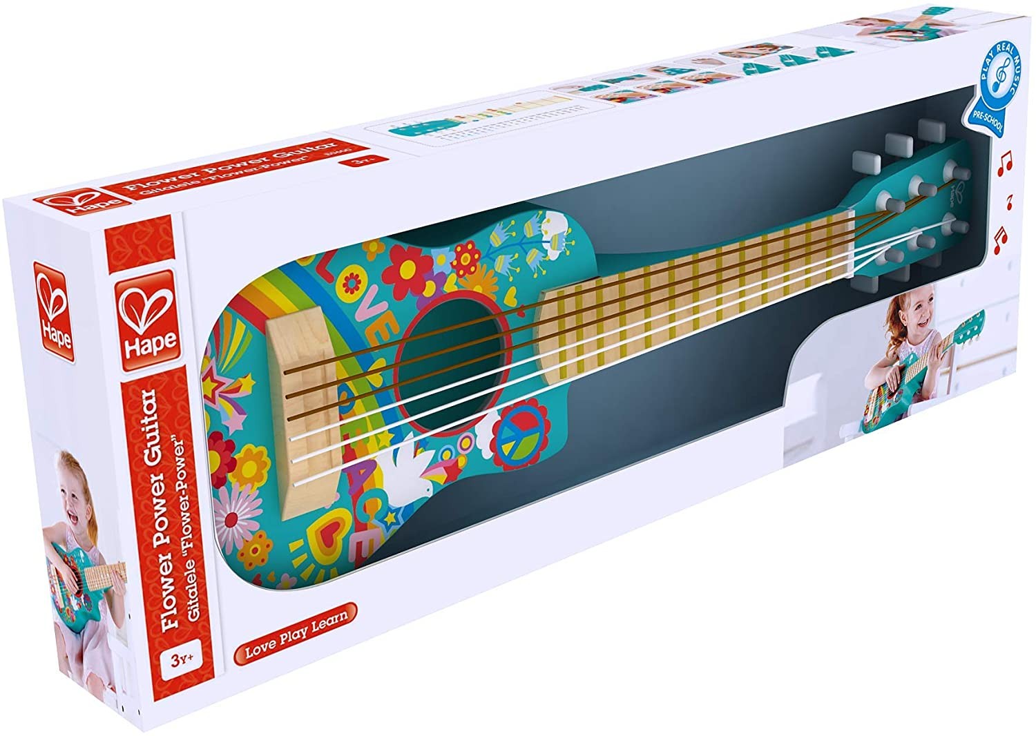 guitarra infantil hippie