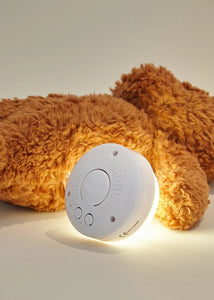 peluche moonie luz y sonido oso caramelo