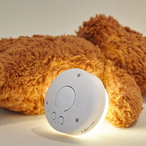 peluche moonie luz y sonido oso caramelo