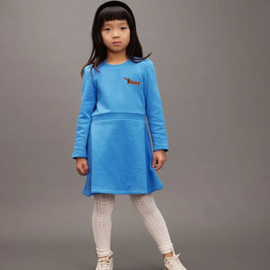 Vestido Sudadera Perro Bordado