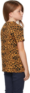 camiseta básica leopardo