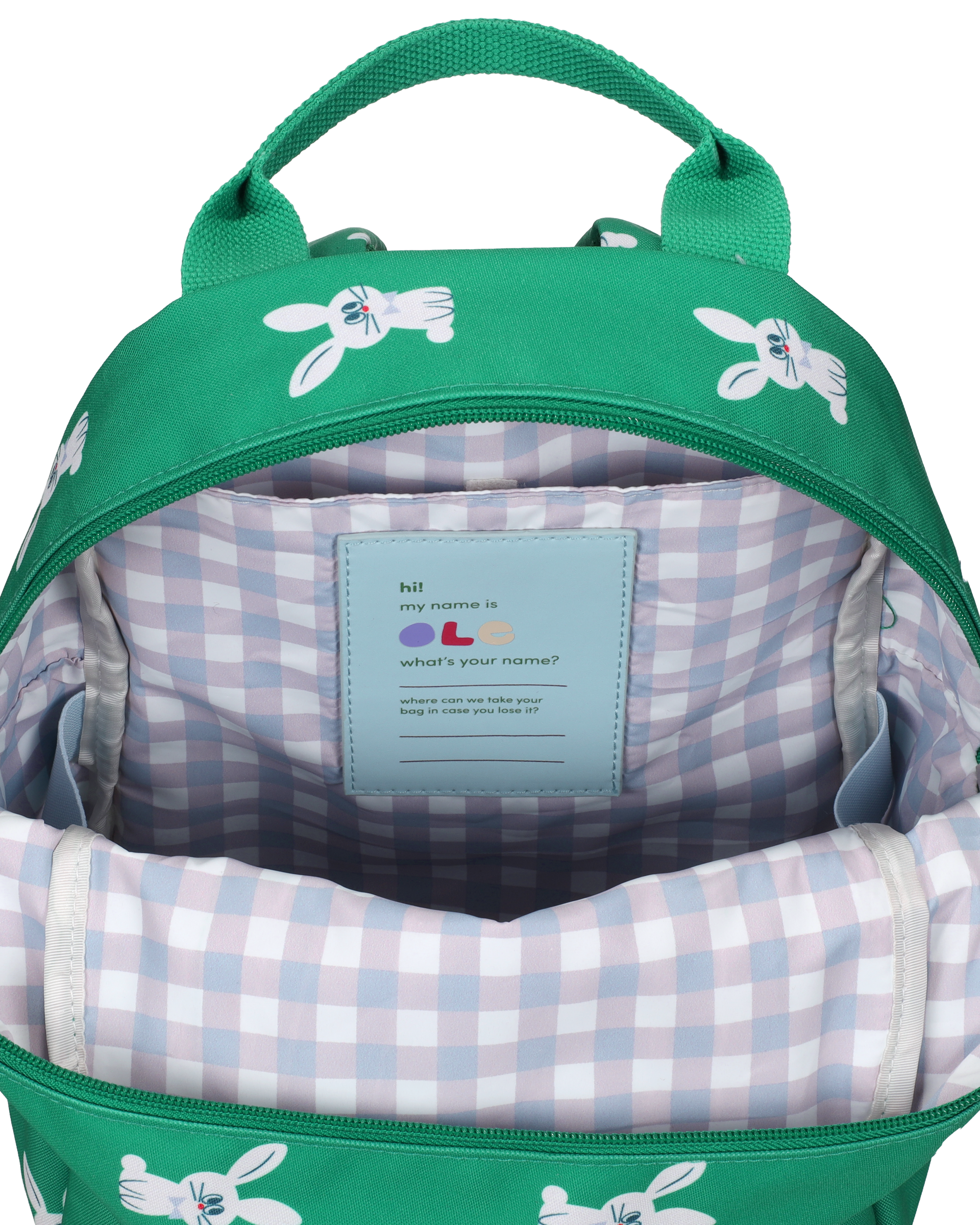 Mochila infantil cisnes