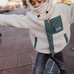 Pasamontañas Polar Crema