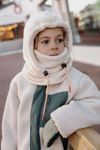 Pasamontañas Polar Crema