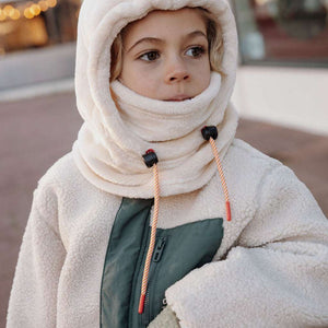 Pasamontañas Polar Crema