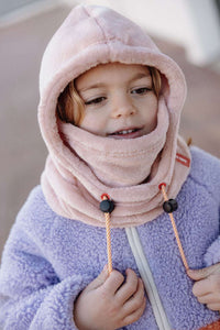 Pasamontañas Polar Rosa