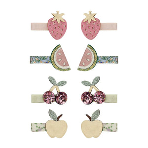Horquillas frutitas glitter