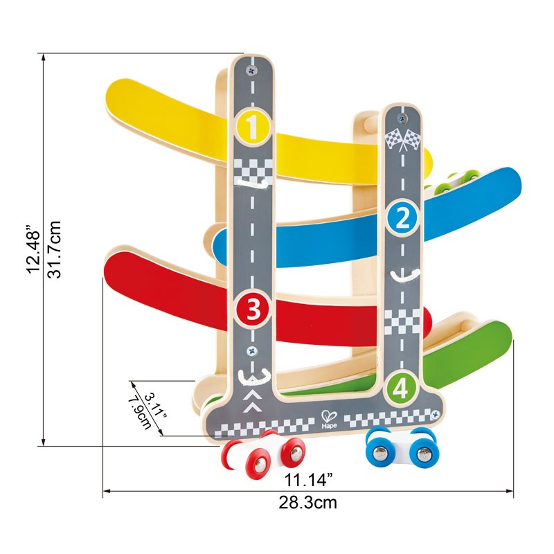 Circuito coches de carreras