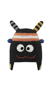 gorro monster naranja  +4 años