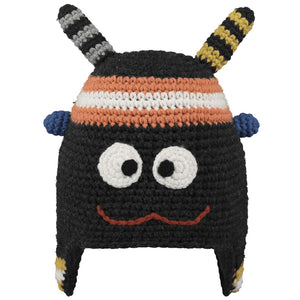 gorro monster naranja  +4 años