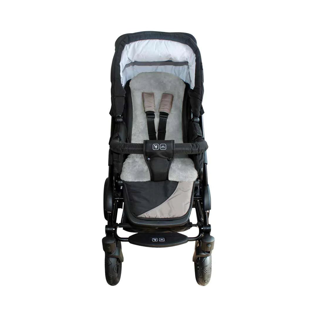 Universal merino wool stroller cover