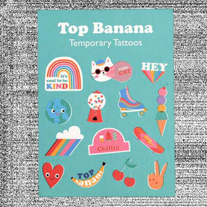 Tatuajes temporales top banana