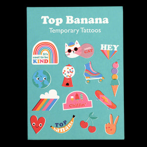 Tatuajes temporales top banana