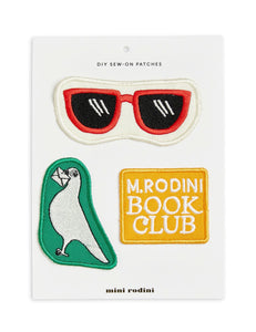 Parches bordados Book Club