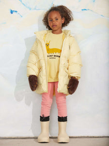 Sudadera velvet worm amarilla
